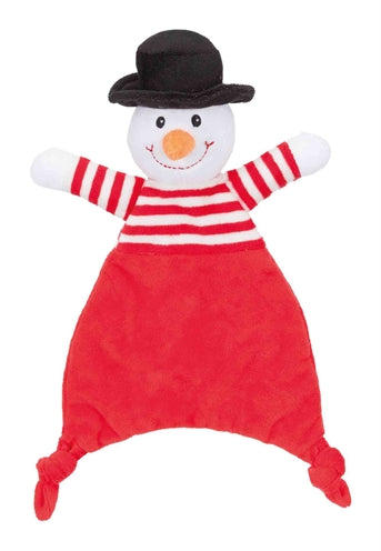 Trixie Sneeuwpop rendier kerstman met ritsel assorti