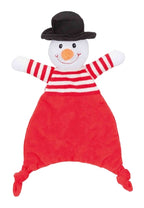 Trixie Sneeuwpop rendier kerstman met ritsel assorti