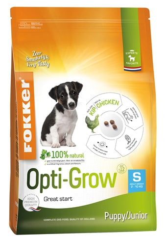 Fokker Opti-grow puppy / junior small