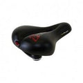 Velo plush gel zadel elasto city 254x200mm zwart op kaart