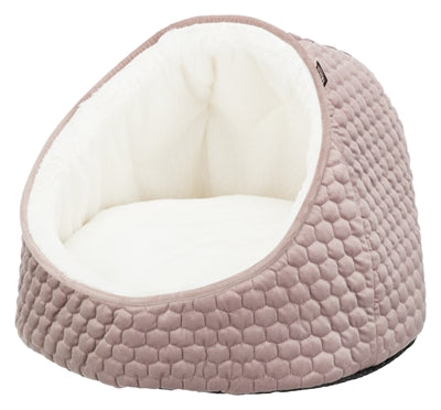 trixie kattenmand iglo livia roze creme