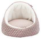 trixie kattenmand iglo livia roze creme