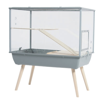 Zolux Knaagdierkooi nevo palace plexiglas grijs