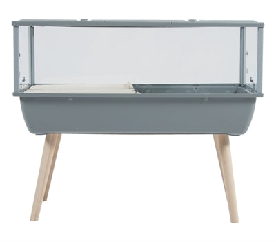 Zolux Knaagdierkooi nevo prestige plexiglas grijs