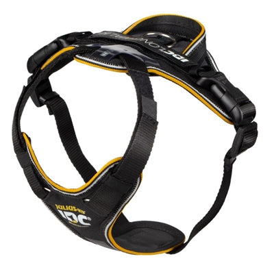 Julius k9 Idc hondentuig longwalk zwart / grijs