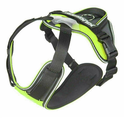 Julius k9 Idc hondentuig longwalk neon geel / grijs
