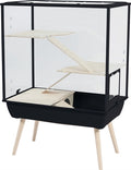 Zolux Knaagdierkooi nevo royal plexiglas zwart