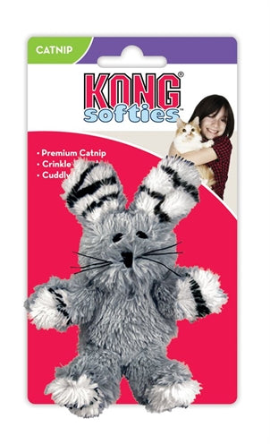 Kong Cat softies fuzzy bunny assorti