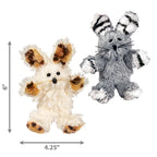 Kong Cat softies fuzzy bunny assorti