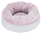 Trixie Junior hondenmand donut lichtgrijs / lila