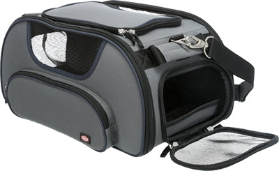 Trixie hondentas vliegtuigtas wings grijs blauw