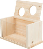 Trixie zandbad voor muizen hamsters hout