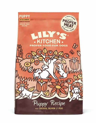 Lily's kitchen Dog puppy chicken salmon