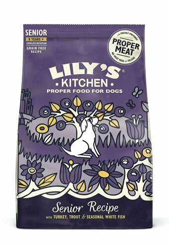 Lily's kitchen Dog senior turkey / trout
