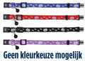 Trixie Halsband kat safer life print kat / poot assorti