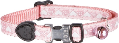 Trixie Halsband kat print hart assorti