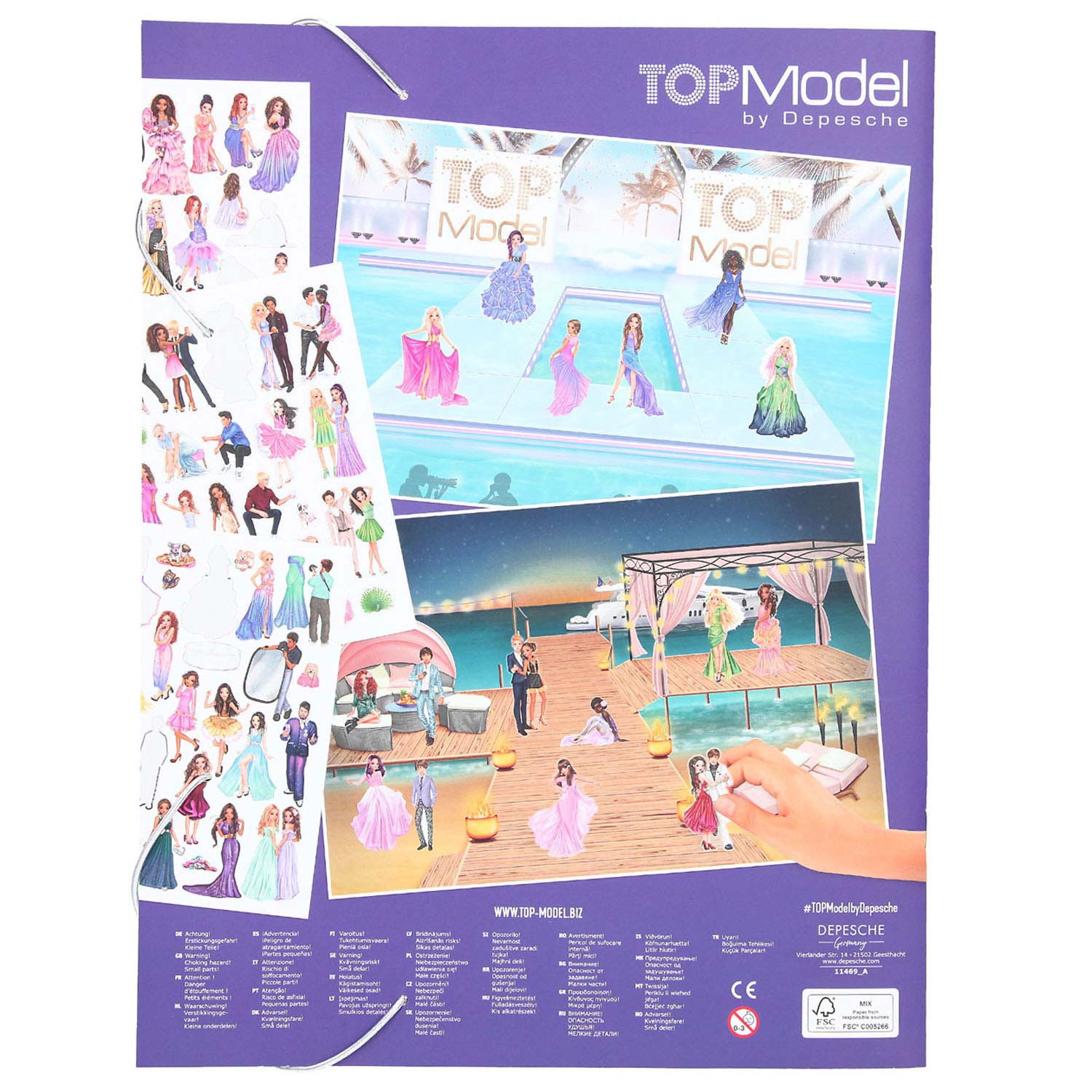TOPModel Glamour Stickerworld