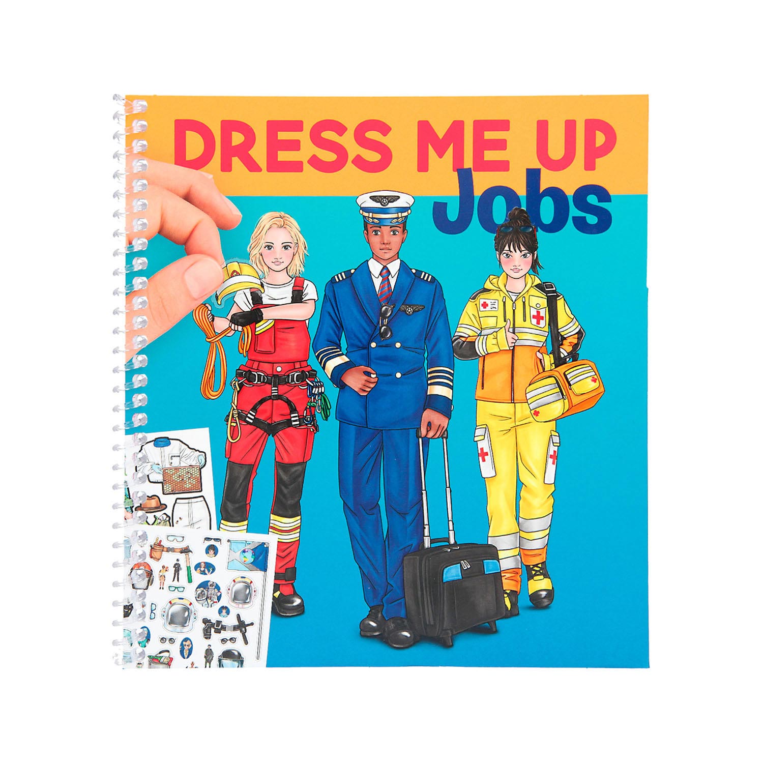 Depesche Dress Me Up Stickerboek Jobs