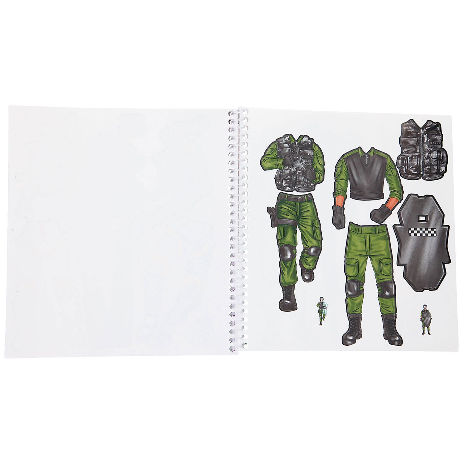 Depesche Dress Me Up Stickerboek Jobs