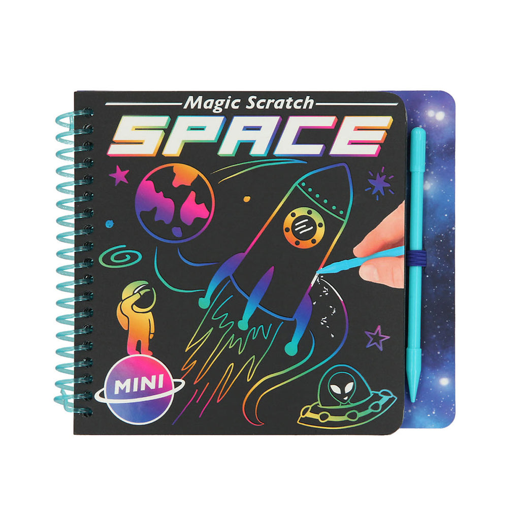 Depesche Mini Scratch Boek Space