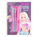 TOPModel Neon Doodle Kleurboek met Neon Stiften
