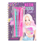 TOPModel Neon Doodle Kleurboek met Neon Stiften
