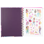 TOPModel Neon Doodle Kleurboek met Neon Stiften