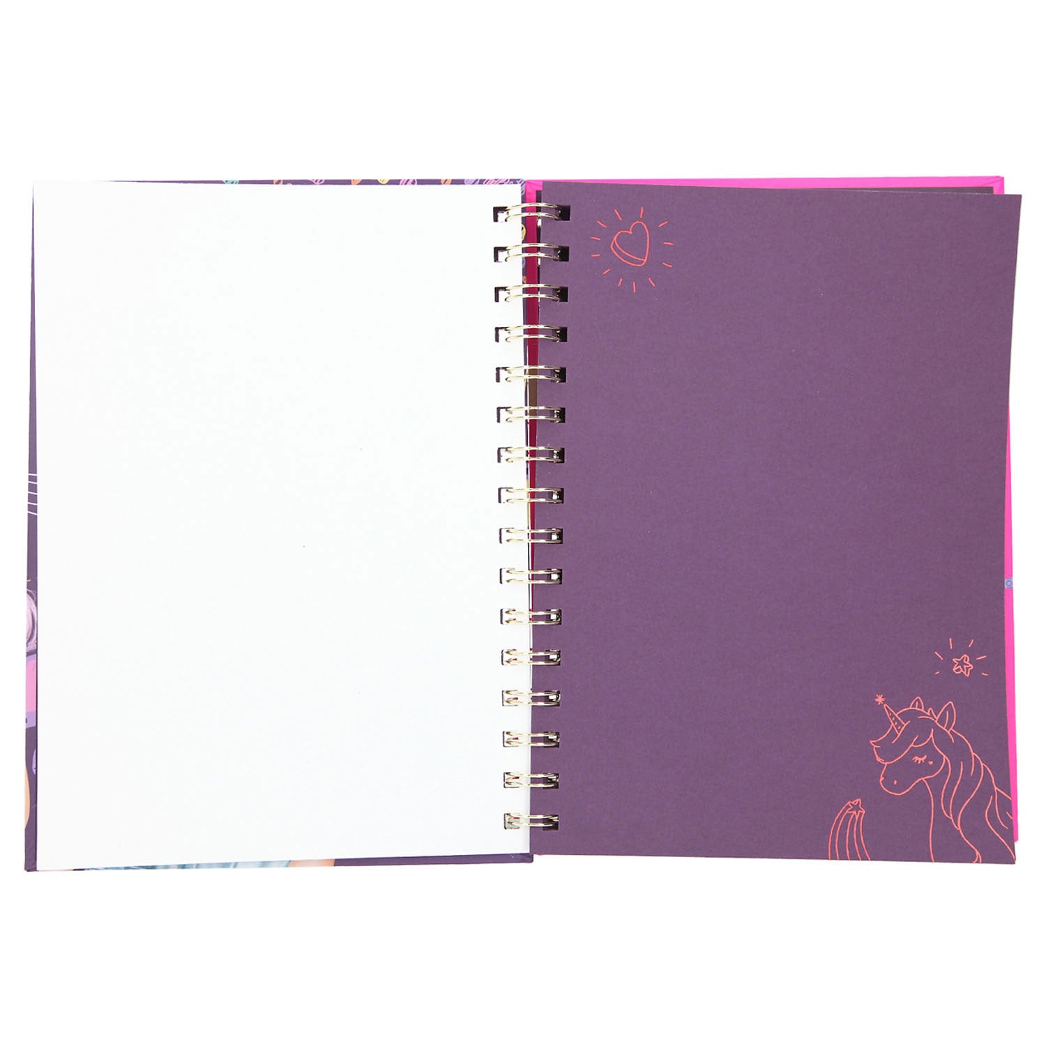 TOPModel Neon Doodle Kleurboek met Neon Stiften