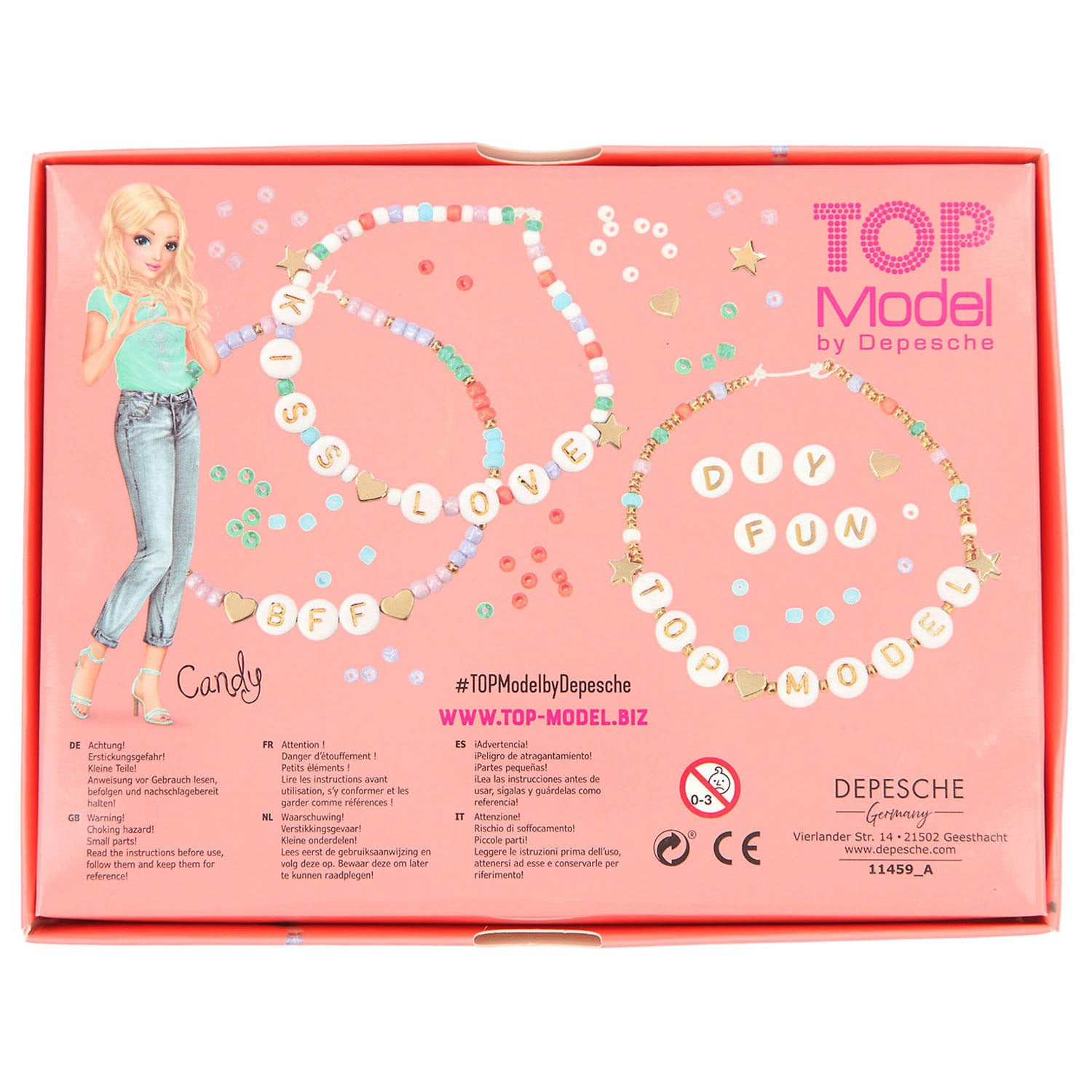 TOPModel Kralenset Armbanden