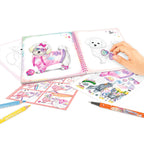 TOPModel Create your Doggy Kleuren Tekenboek