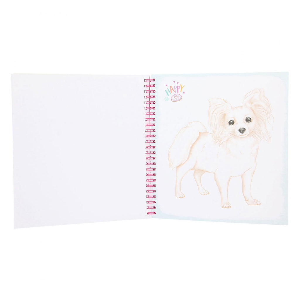 TOPModel Create your Doggy Kleuren Tekenboek