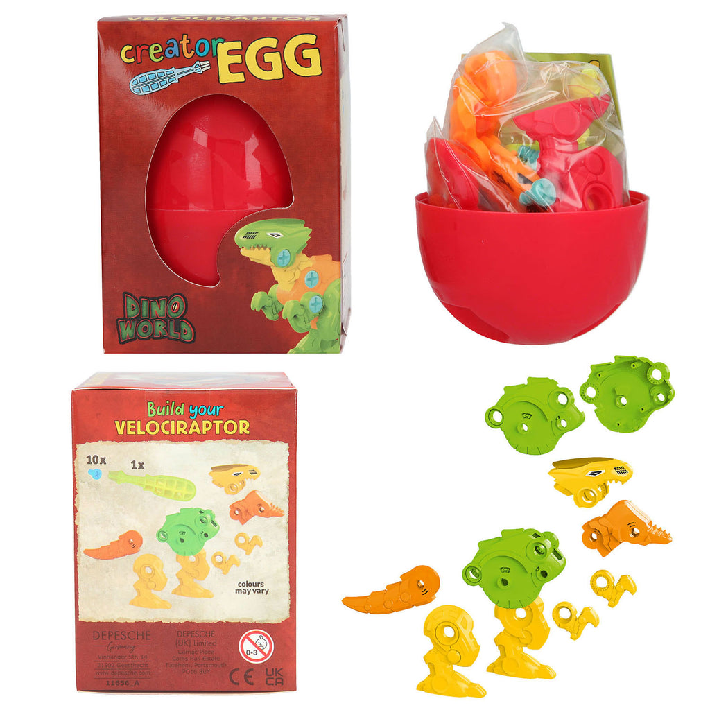 Dino World World Constructie Ei