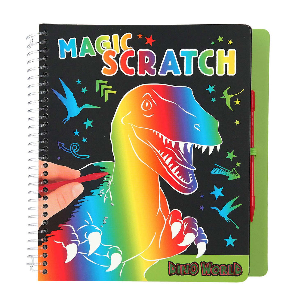 Dino World World Scratch Boek