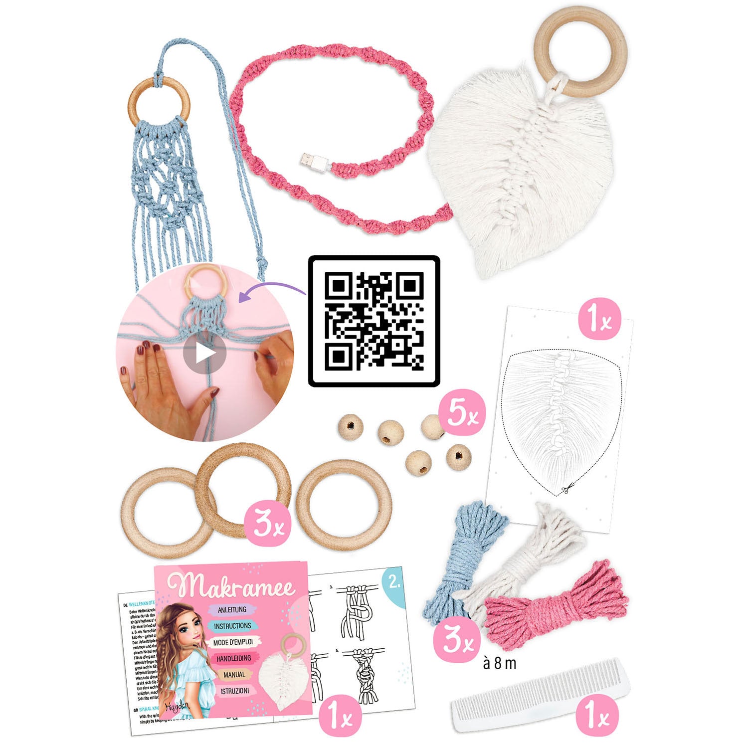 TOPModel Macrame Set DIY