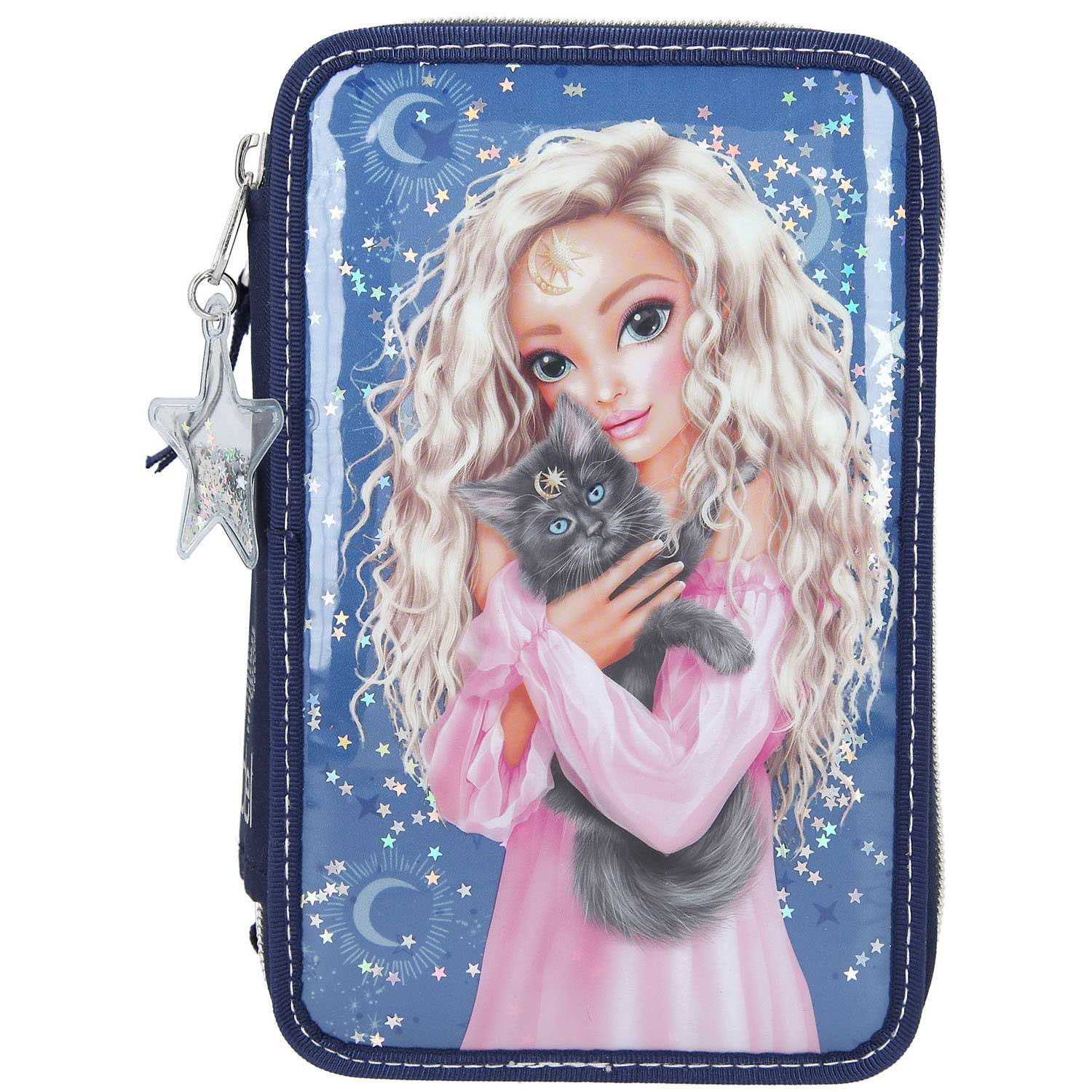 TOPModel 3-vaks Etui Gevuld Moonlight
