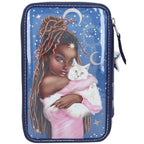 TOPModel 3-vaks Etui Gevuld Moonlight