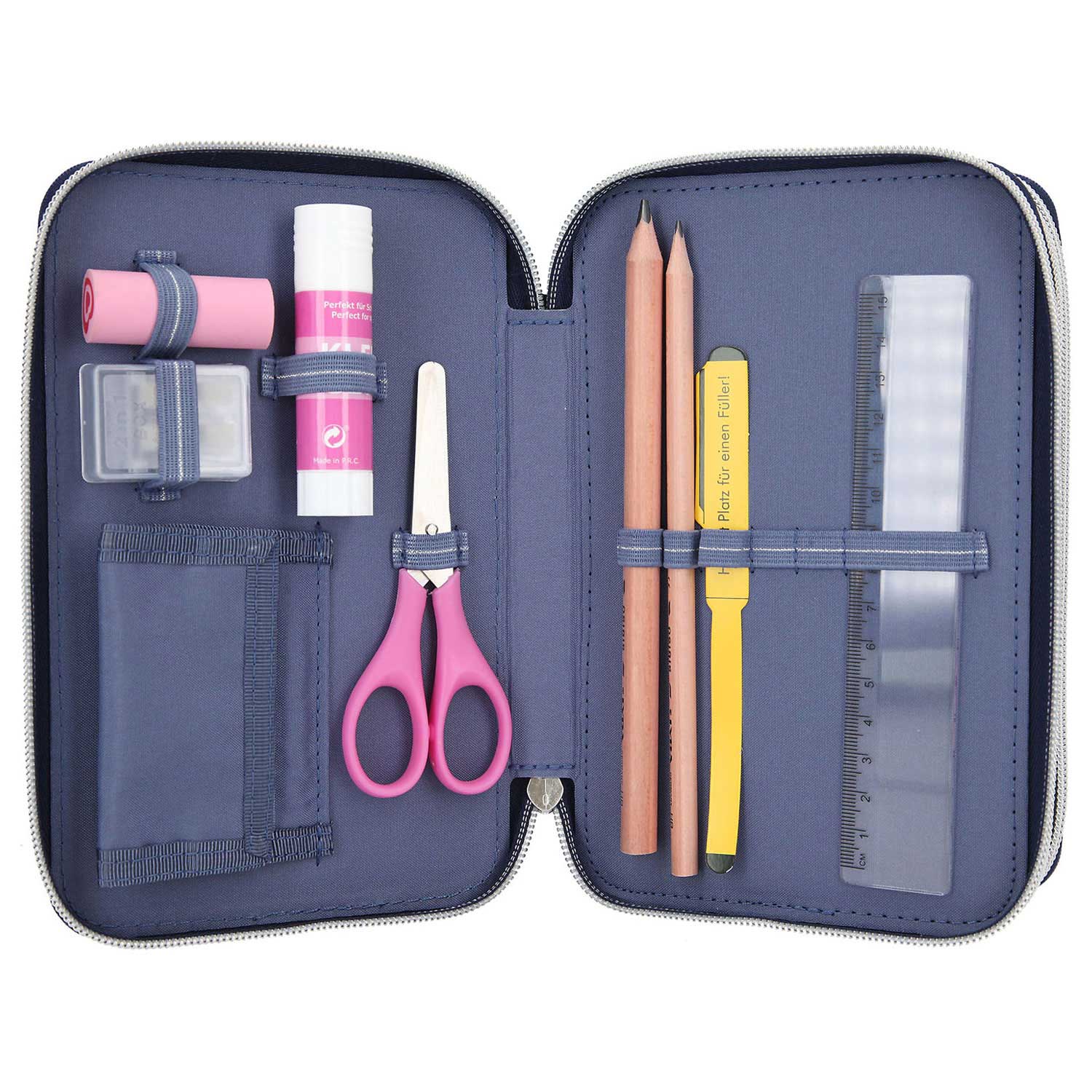 TOPModel 3-vaks Etui Gevuld Moonlight
