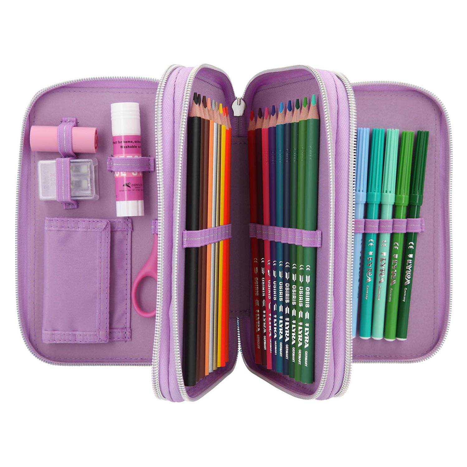 TOPModel 3-vaks Etui Gevuld Glamour