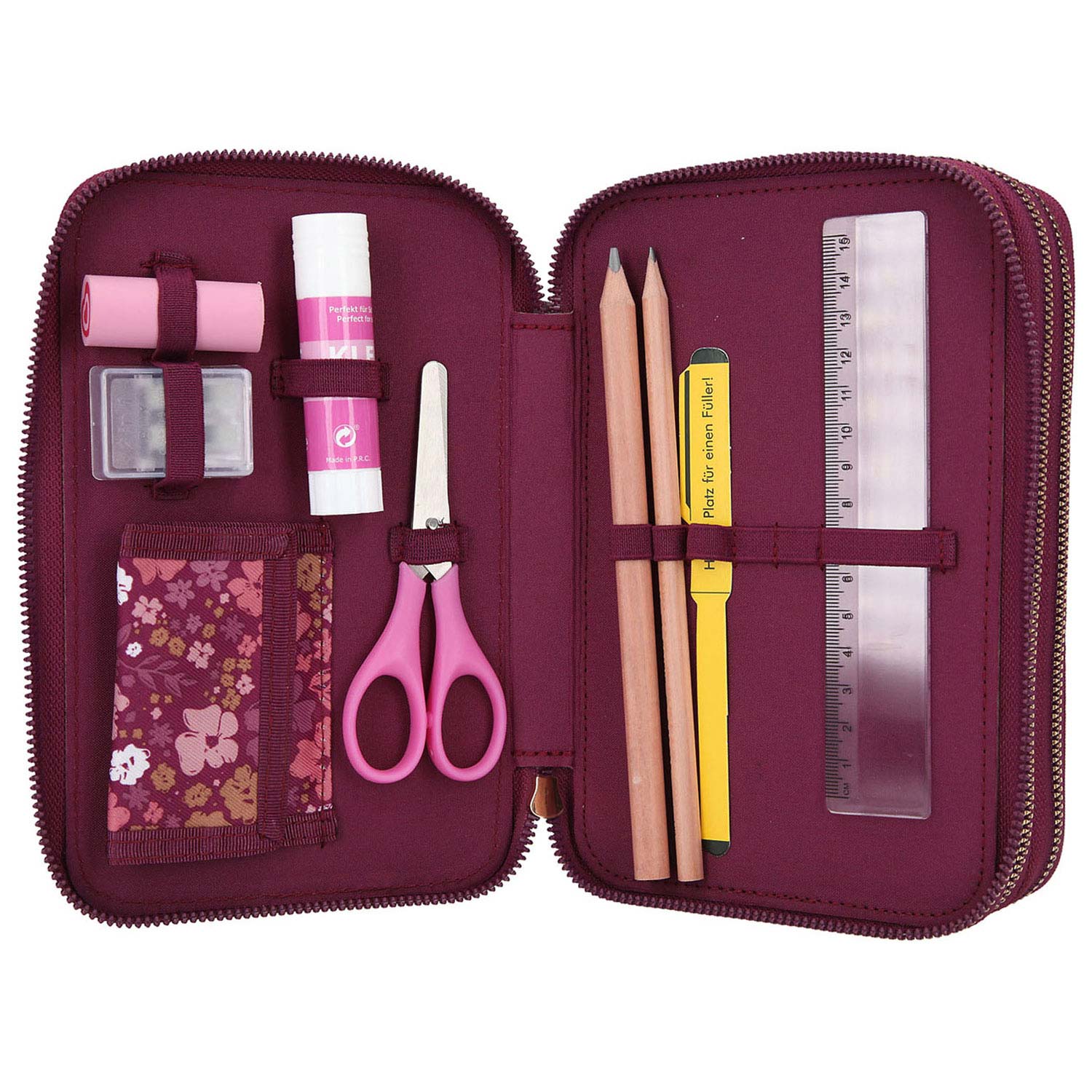TOPModel 3-vaks Etui Gevuld Autumn Fields