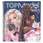 Van der doelen topmodel - create your kitty in moonlight kleurboek