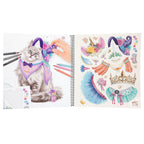 Van der doelen topmodel - create your kitty in moonlight kleurboek