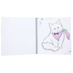 Van der doelen topmodel - create your kitty in moonlight kleurboek