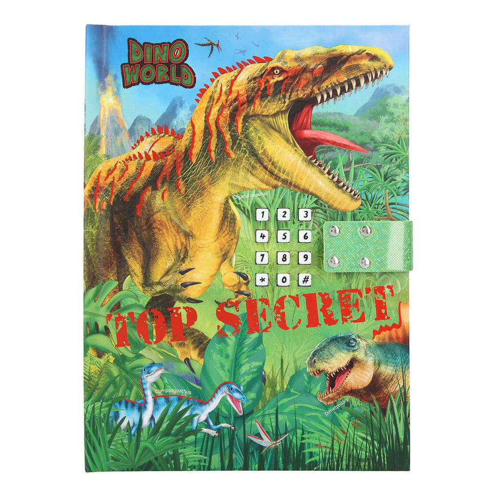 Dino World World Dagboek met Geheime Code