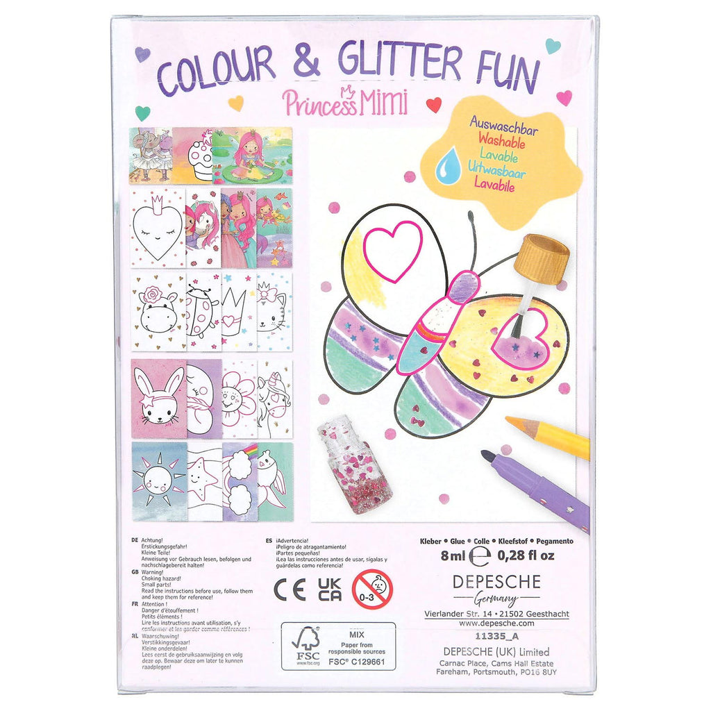 Depesche Mimi Creatief Set Glitterlijm