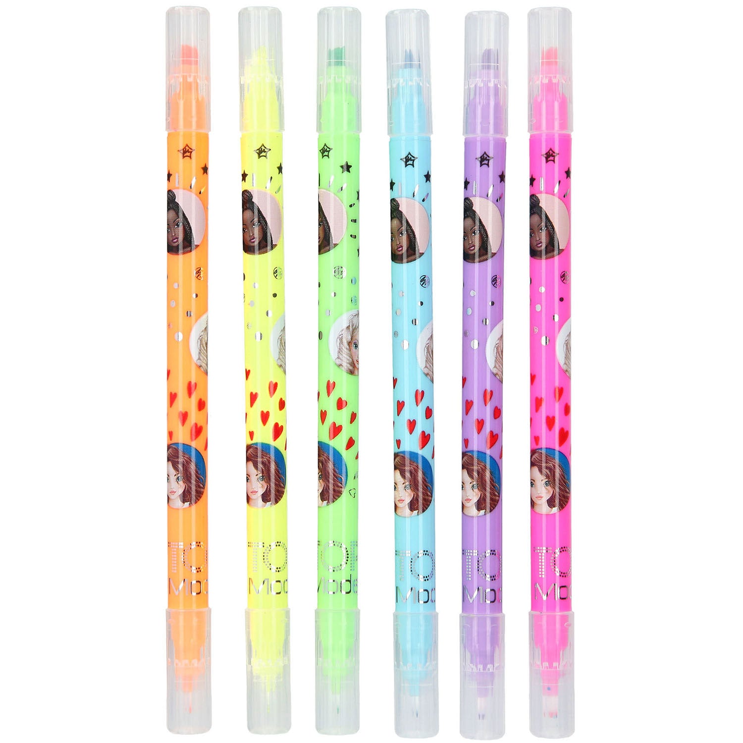 TOPModel Neon Duo Markeerstiften en Fineliners