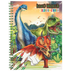 Dino World World Kleurboek met Kleurpotloden