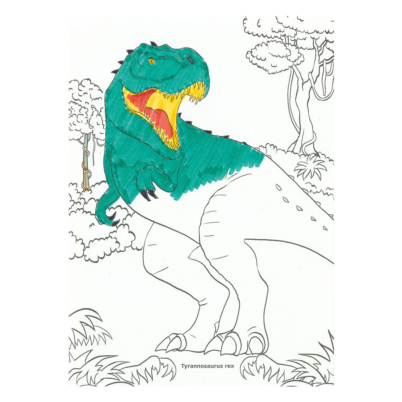 Dino World World Duo Magische Dubbele Stiften, 10st.