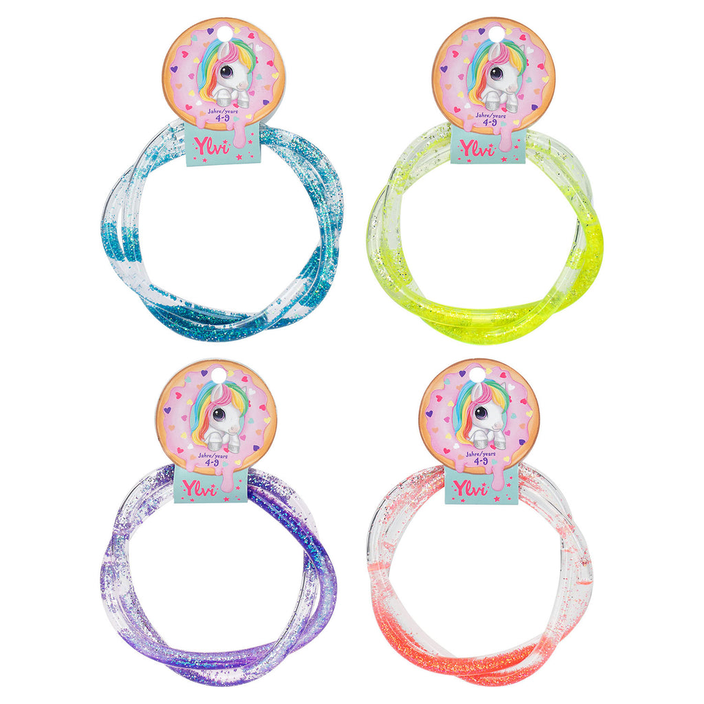 Ylvi & the minimoomis Ylvi & the Minimoomis Armband met Glittervloeistof