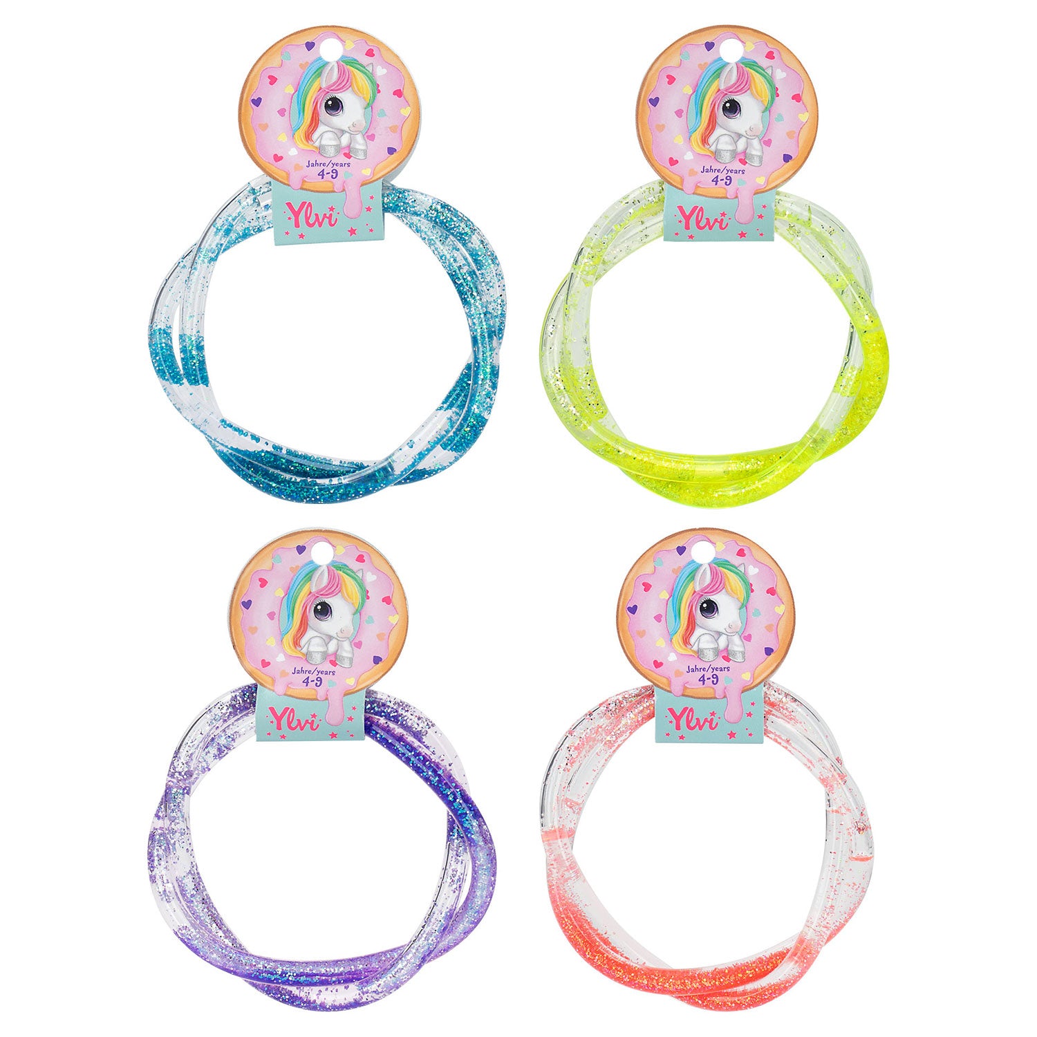 Ylvi & the minimoomis Ylvi & the Minimoomis Armband met Glittervloeistof