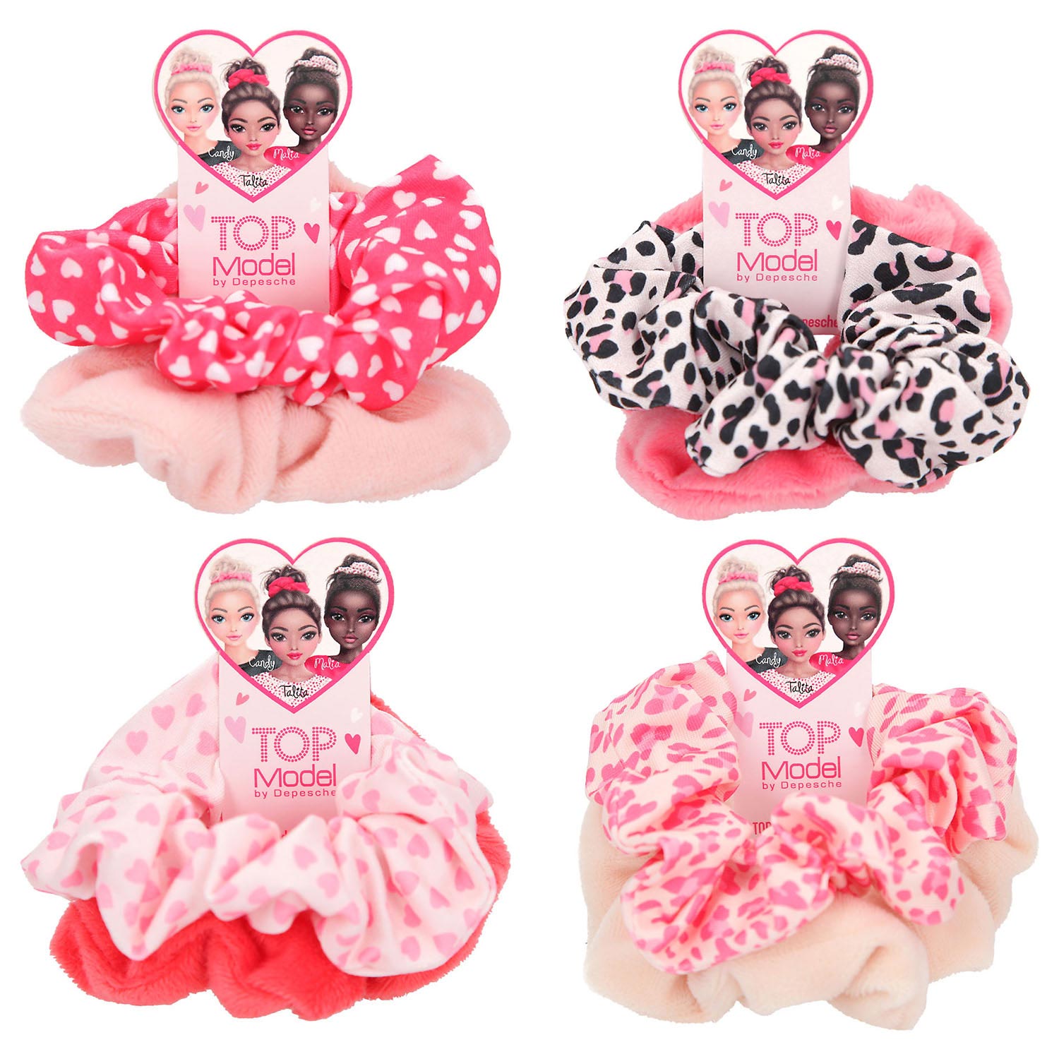 TOPModel Scrunchies Beauty Girl, set van 2